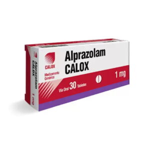 ALPRAZOLAM 1MG X 30 TAB (CALOX)(PSICOTROPICOS)