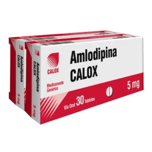 PROMOCION 2X1 (AMLODIPINA 5MG X 30 TAB CALOX)(TABLETAS)