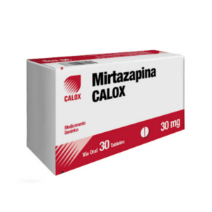 MIRTAZAPINA 30MG X 30 TAB (CALOX)