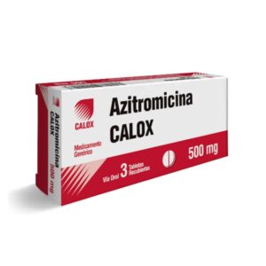 AZITROMICINA 500MG X 3 TAB (CALOX)(TABLETAS)