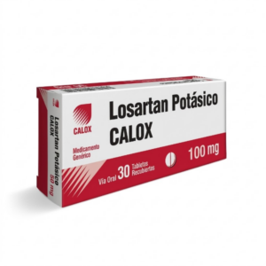 LOSARTAN POTASICO 100MG X 30 TAB (CALOX)