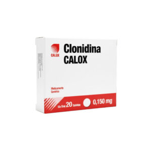 CLONIDINA 0. 150 MG X 20 TAB (CALOX)