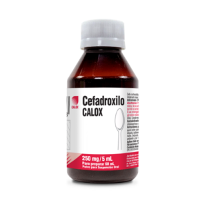 CEFADROXILO 250MG/5ML SUSP 60ML (CALOX) (JARABES)