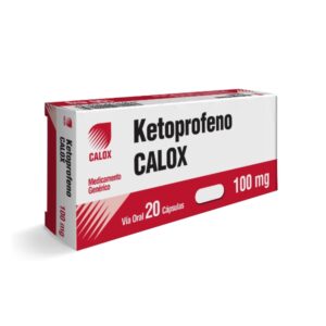 KETOPROFENO 100MG X 20 CAPS (CALOX) (TABLETAS)