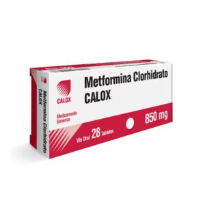 METFORMINA 850MG X 28 TAB (CALOX)(TABLETAS)