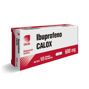 IBUPROFENO 600MG X 10 TAB (CALOX) (TABLETAS)