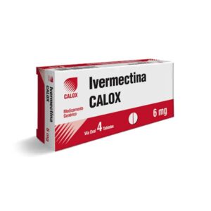 IVERMECTINA 6MG X 4 TAB (CALOX) (TABLETAS)