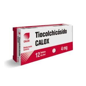 TIOCOLCHICOSIDO 4MG X 12 TAB (CALOX) (TABLETAS)