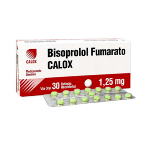 BISOPROLOL 1.25MG X 30 TAB (CALOX) (TABLETAS)