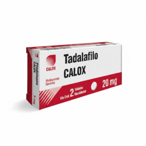 TADALAFILO 20MG X 2 TAB (CALOX) (TABLETAS)