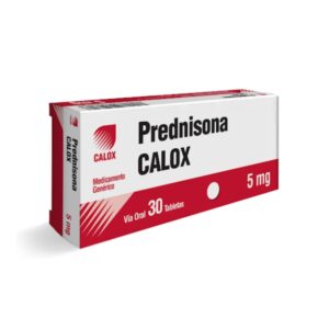 PREDNISONA 5MG X 30 TAB (CALOX) (TABLETAS)