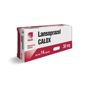 LANSOPRAZOL 30MG X 14 CAP (CALOX) (TABLETAS)