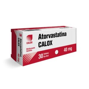 ATORVASTATINA 40MG X 30 TAB (CALOX)(TABLETAS)