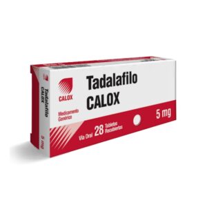 TADALAFILO 5MG X 28 TAB (CALOX)(TABLETAS)