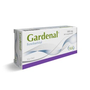 GARDENAL 100MG X 30 COMP (FENOBARBITAL)(MCK)(PSICOTROPICOS)