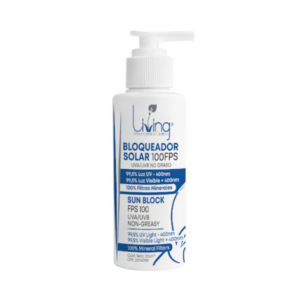 BLOQUEADOR LIVING SOLAR FPS 100 X 120ML (MISCELANEOS)
