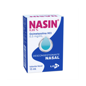 NASIN 0,05% SOL NASAL ADULTOS 15ML (OXIMETAZOLINA) (LETI)