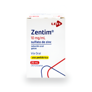 ZENTIM 10MG/ML 20ML PED (SULFATO DE ZINC) (LETI)