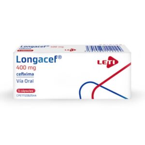 LONGACEF 400 MG X 5 CAP (CEFIXIMA) (LETI)