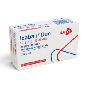 IZABAN DUO 12.5MG/850 MG X 30 COMP (EMPAGLIFLOZINA -METFORMINA)(LETI)
