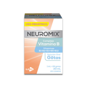 NEUROMIX SOLUCION ORAL GOTAS X 20ML (COMPLEJO B)(GOTAS)