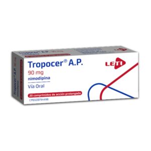TROPOCER A.P 90 MG X 20 COMP (NIMODIPINA) (LETI) (TABLETAS)