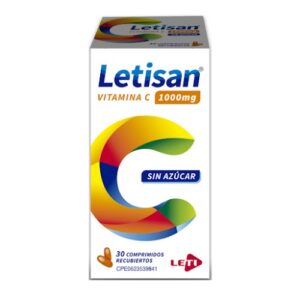 LETISAN 1000MG X 30 COMP SIN AZUCAR (VITAMINA C)(LETI)(TABLETAS)