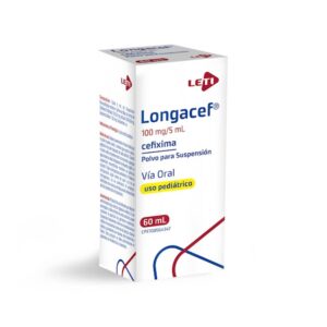 LONGACEF 100 MG/5 ML SUSP 60 ML (CEFIXIMA) (LETI)
