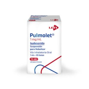 PULMOLET SUSP NEBULIZAR 1MG/ML 15ML (BUDESONIDA) (LETI) (GOTAS)