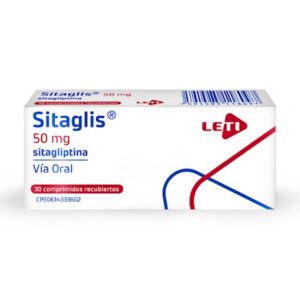 SITAGLIS 50MG X 30 COMP (SITAGLIPTINA) (LETI) (TABLETAS)