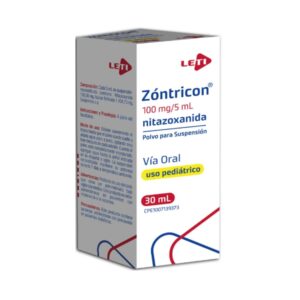 ZONTRICON 100 MG/5ML SUSP PED X 30 ML (NITAZOXANIDA) (LETI)