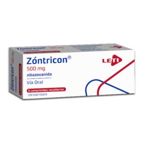 ZONTRICON 500MG X 6 TAB (NITAZOXANIDA) (LETI) (TABLETAS)