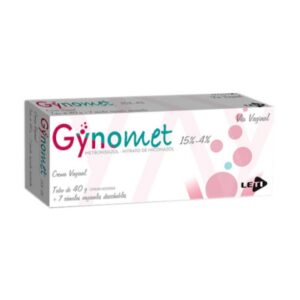 GYNOMET 15/4 CREMA VAG 40G (METRONIDAZOL-NITRATO DE MICONAZOL) (LETI) (CREMAS)