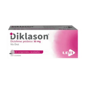 DIKLASON 50MG X 10 COMP (DICLOFENAC POTASICO)(LETI)(TABLETAS)