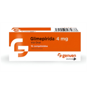 GLIMEPIRIDA 4MG X 15 COMP (GENVEN)