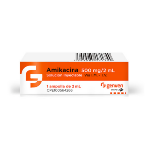 AMIKACINA 500MG/2 ML AMP I.M./I.V (GENVEN)