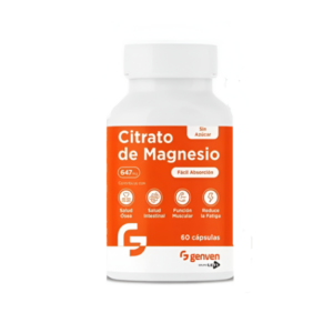 CITRATO DE MAGNESIO 647MG X 60 CAP (GENVEN)