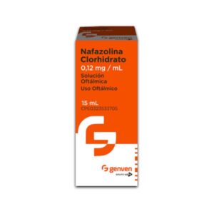 NAFAZOLINA 0.12MG SOL OFT 15ML (GOTAS)(GENVEN)