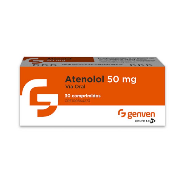 ATENOLOL 50MG X 30 TAB (GENVEN)