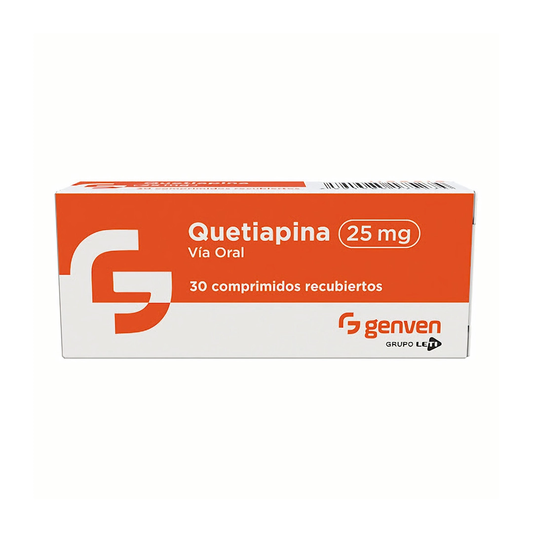 QUETIAPINA 25MG X 30 COMP (GENVEN)