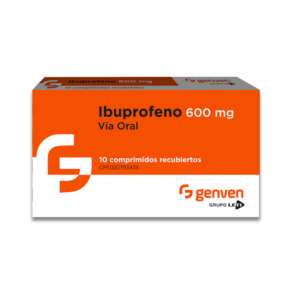 IBUPROFENO 600MG X 10 COMP (GENVEN) (TABLETAS)