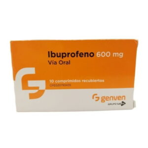 IBUPROFENO 600MG X 10 COMP (GENVEN) (TABLETAS)