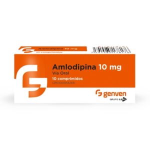 AMLODIPINA 10MG X 10 TAB (GENVEN)(TABLETAS)