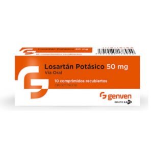 LOSARTAN POTASICO 50MG X 10 TAB (GENVEN) (TABLETAS)
