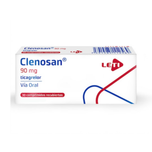 CLENOSAN 90MG X 30 TAB (TICAGRELOR)(LETI)