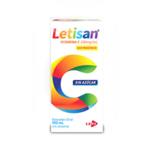 LETISAN 100MG JBE X 120ML (VITAMINA C) (LETI) (JARABES)