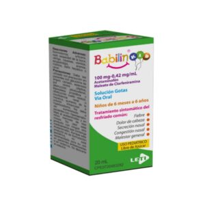 BABILIN KIDS 100MG-0.42MG GTAS PED X 20ML (LETI) (GOTAS)