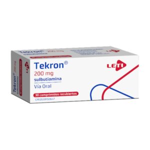 TEKRON 200MG X 30 COMP (SULBUTIAMINA) (LETI) (TABLETAS)