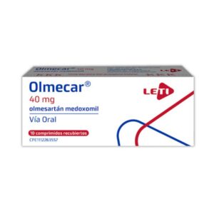 OLMECAR 40 MG X 10 COMP (OLMESARTAN) (LETI)