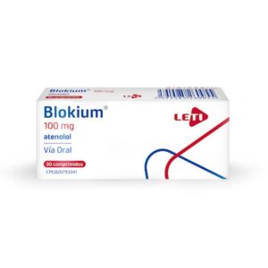 BLOKIUM 100MG X 30 COMP (ATENOLOL) (LETI) (TABLETAS)